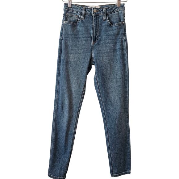 Just Black Denim Jeans Size 26 | High Quality Stretch Fit Made in USA - Picture 1 of 6